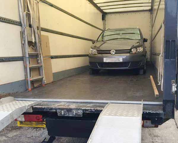 DPH Removals Specialist Removals VW Car